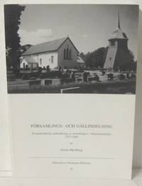 Församlings- och gällindelning. En kyrkorättslig…