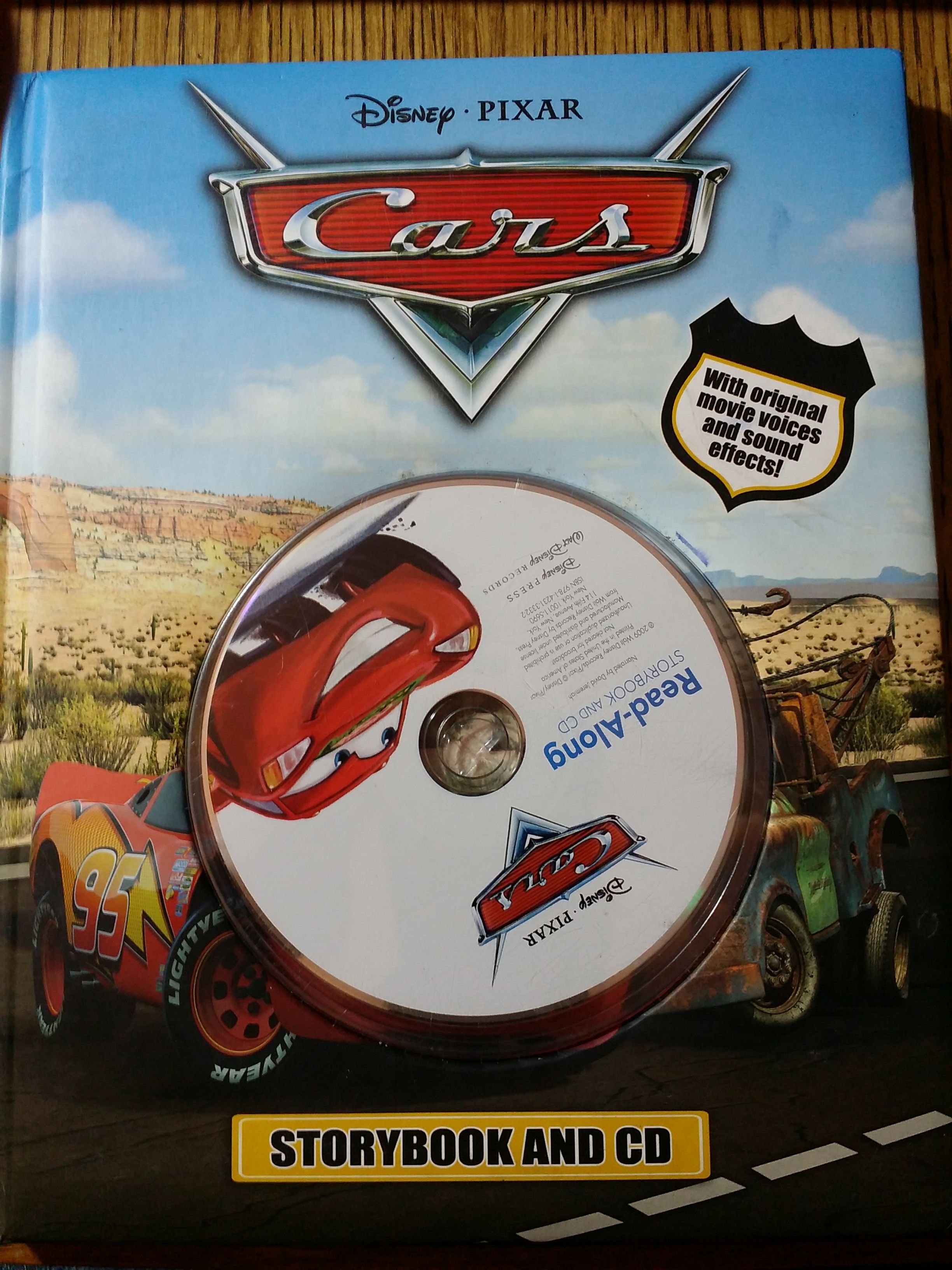 Pixar Cars Storybook /cd by Disney Storybook Artists | Hardcover