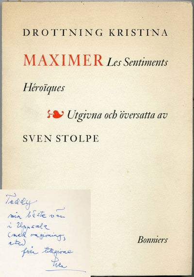 Maximer. Les Sentiments Héroïques. Utgivna och…