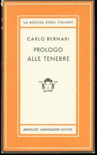 PROLOGO ALLE TENEBRE by Bernari Carlo - 1947