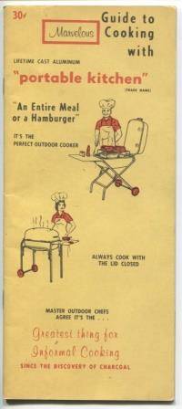 image of Guide to marvelous cooking with lifetime cast aluminum "portable kitchen"