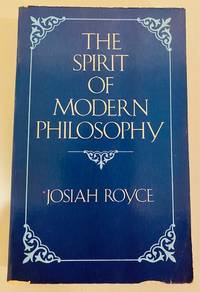 The Spirit of Modern Philosophy