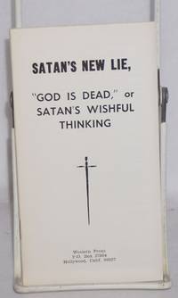 image of Satan's new lie,