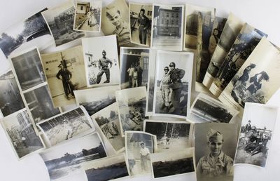 [Collection of Photographs and a Few Documents Relating to the Military Service of Fred N. Joyce During World War II]