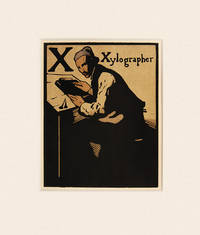 X for Xylographer de NICHOLSON, William - 1898.