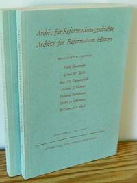 Archiv Für Reformationsgeschichte, Vol. 60, Heft 1&2