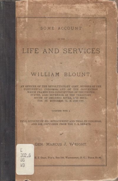 Some Account of the Life and Services of William Blount