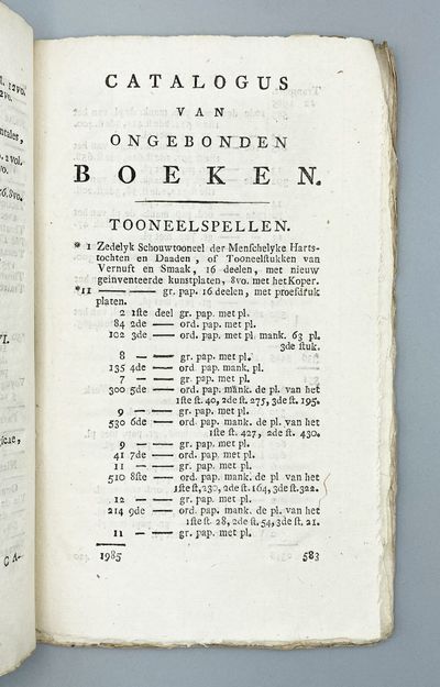 Catalogus Van Eene Belangryke...; (photo 2)