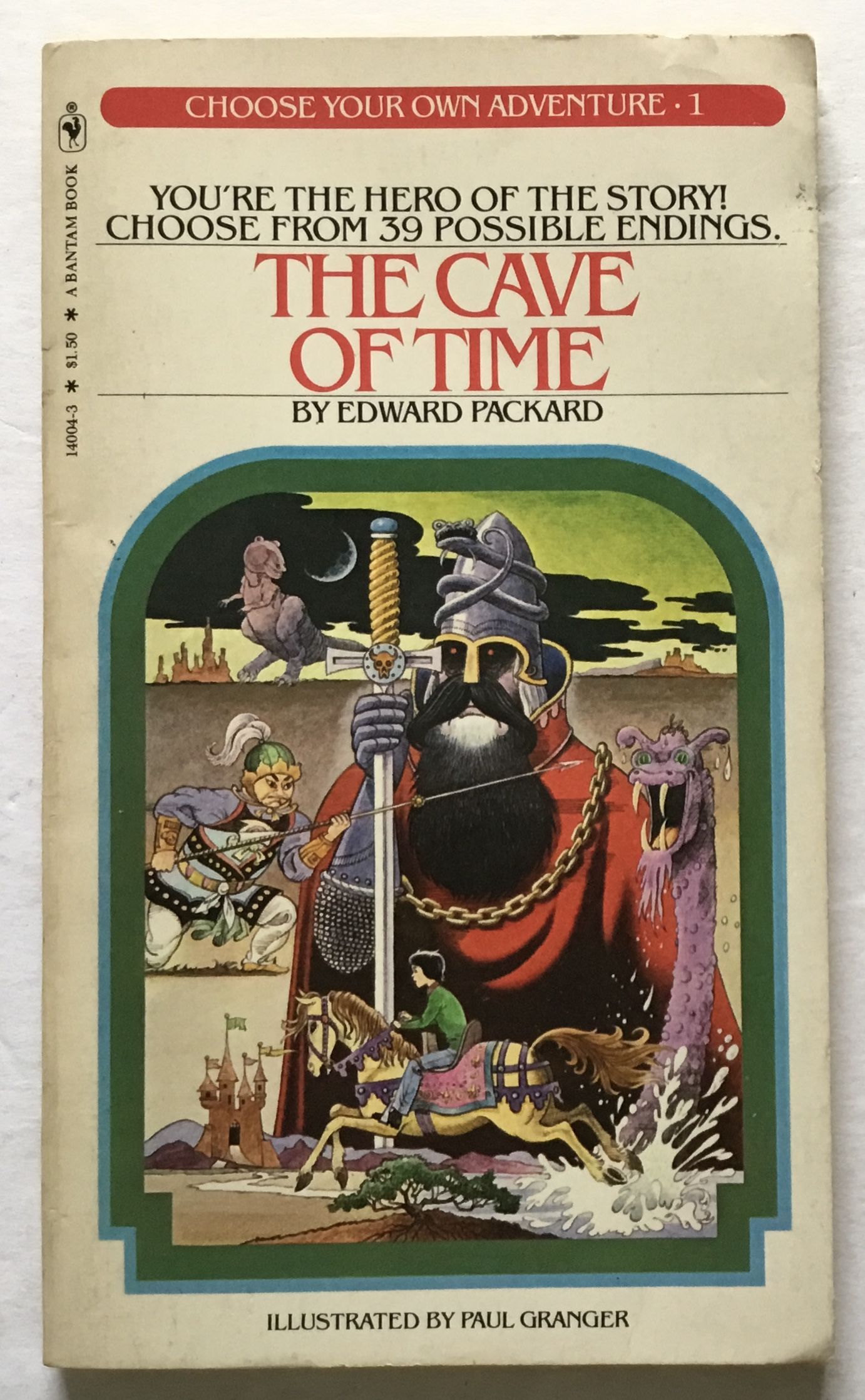 The Cave of Time. Choose Your Own Adventure #1. by Edward Packard