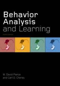 Behavior Analysis and Learning