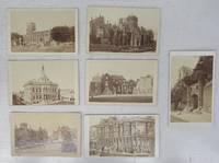 7 carte-de-visite views of Ipswich buildings