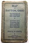 Map of Dayton, Ohio, Oakwood and environs, with street index