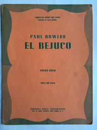 El bejuco : Sheet music for piano de Bowles, Paul - 1943