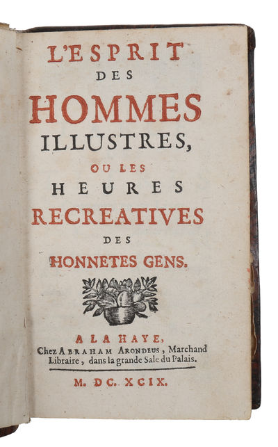 L'esprit des hommes illustres, ou les heures recreatives des honnetes gens. (photo 2)