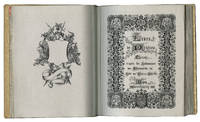 cover of Woven Book of Hours; in Latin and French, illustrated book woven in silk