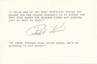 image of Typed Quotation Signed