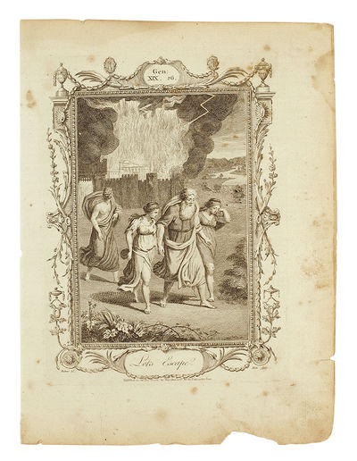 Lots Escape (in) The Protestant's Family Bible. Containing the Old and New Testament, with the Apocrypha, illustrated by explanatory Notes. With a compleat Concordance, and general Index. By a Society of Protestant Divines
