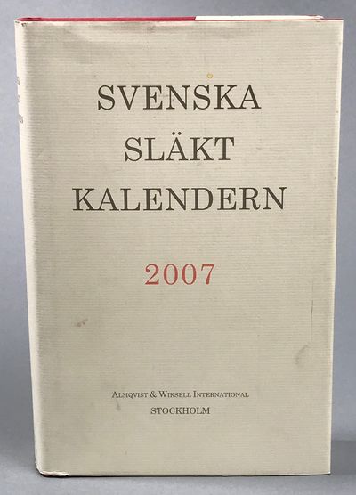 Svenska släktkalendern 2007. Utgiven av Elisabeth…