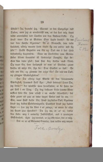 Clara Raphael. Tolv Breve, udgivne af Johan Ludvig Heiberg. - [FOUNDING FEMINISM IN DENMARK] (photo 3)