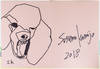 Poodles (Signed with Drawing)