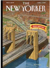 NEW YORKER: COVER BROOKLYN or BUST by BRUCE McCALL