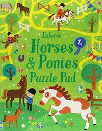 Horses and Ponies Puzzles Pad: 1