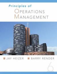 Principles of Operations Management and Student CD