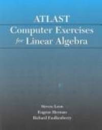 At Last Computer Exercises Linear