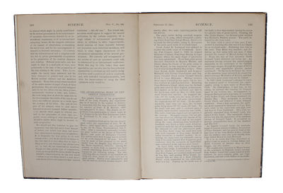 The Geographical Work of the Greely Expedition [Greely] (+) The Configuration of Grinnell Land and Ellesmere Land [Boas] (+) [Large folded map:] North America polar regions : Baffin Bay to Lincoln Sea, showing the most recent discoveries including tho... - [FIRST ACCOUNT OF THE LADY FRANKLIN BAY EXPEDITION] (photo 3)