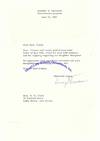 Harry Truman Thanks A Woman For The Clipping Regarding Our Daughter Margaret