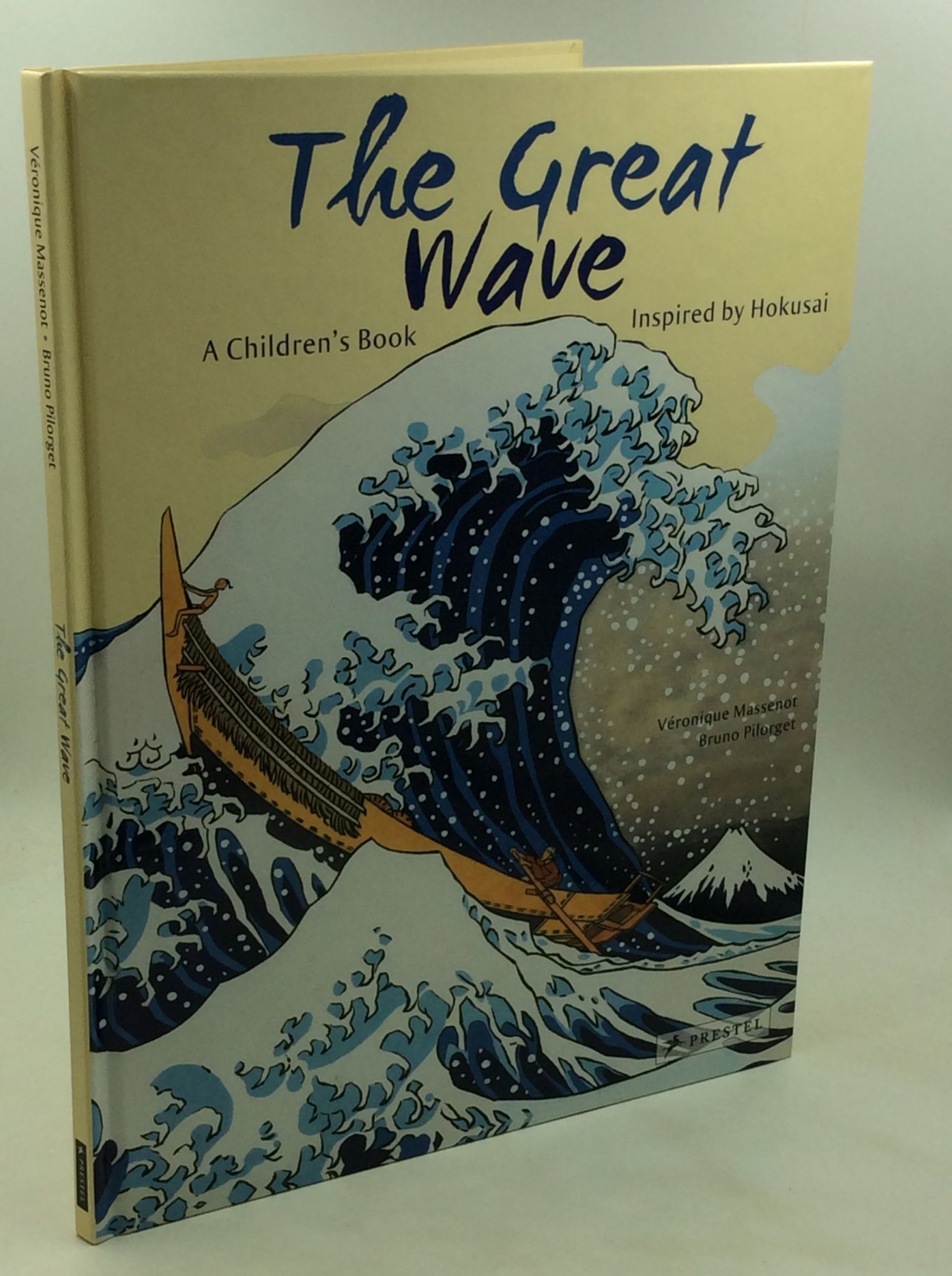 THE GREAT WAVE Inspired by a Woodcut by Hokusai by Veronique Massenot