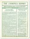 The Amorphia Report: A Newsletter for Members of Amorphia, the Non-Profit National Cannabis Cooperative Devoted to Drug Research, Education, and Legal Reform - Vol.I, No.3 (October-November, 1973)