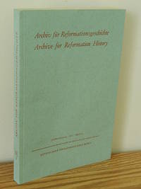 Archiv Für Reformationsgeschichte, Vol. 62, Heft 2