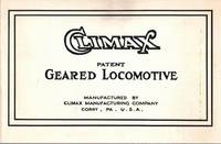 The Climax Patent Geared Locomotives Catalogue "L