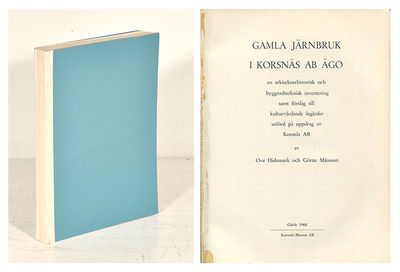 Gamla järnbruk i Korsnäs AB ägo. En…