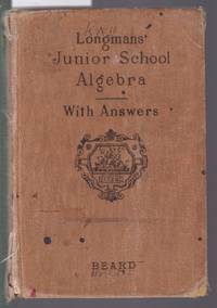 Longman's Junior School Algebra