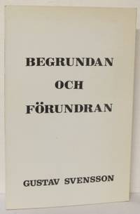 Begrundan och förundran.