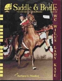 cover of Saddle and Bridle February August 1996. Cover: WC Wills Lady and Barbara G. Manilow