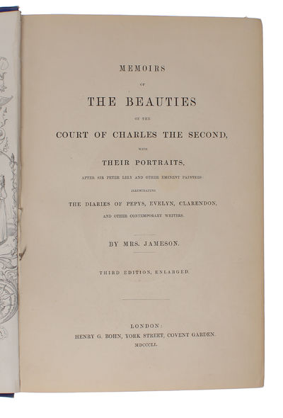 Memoirs of the Beauties of the Court of Charles the Second with Their Portraits, After Sir Peter Lely and Other Eminent Painters: Illustrating the diaries of Pepys, Evelyn , Clarendon, and Other Contemporary Writers. (photo 2)