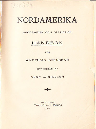 Nordamerika. Geografisk och statistisk handbok…