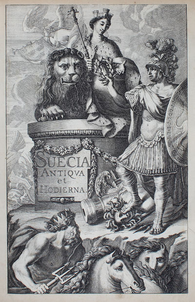 Suecia Antiqua et Hodierna. Tomus I-III (all). - [THE LARGEST SCANDINAVIAN TOPOGRAPHICAL WORK] (photo 3)