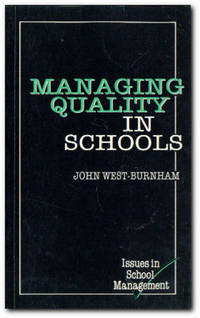 image of Managing Quality In Schools A TQM Approach