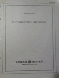 cover of Photoelectric Recorder
