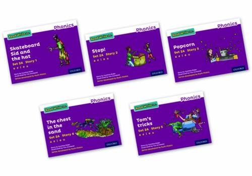 Read Write Inc. Phonics: Purple Set 2a Storybooks Mixed Pack of 5 by Ms ...