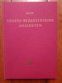 cover of Veneto-Byzantinische Analekten