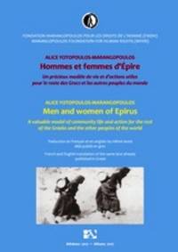 Hommes et femmes d&#039;Ã�pire = Men and Women of Epirus by Alice Yotopoulos - Marangopoulos - 2017