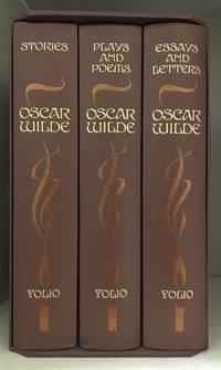 Oscar Wilde; Stories; Plays and Poems; Essays and Letters (3 Vols) by Wilde, Oscar (Edited with introduction by Merlin Holland; Illustrations by Ian Archie Beck.)