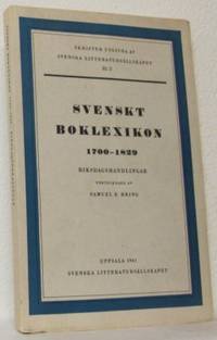 Svenskt boklexikon 1700-1829. Riksdagshandlingar.