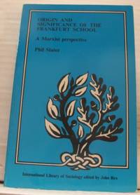 Origin and Significance of the Frankfurt School.…
