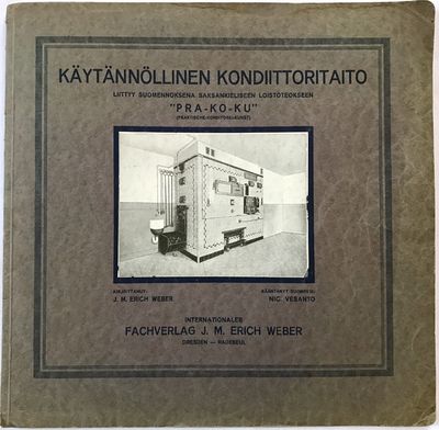 [FINLAND] [BAKING] [TRADE CATALOG] Kaytannollinen Kondiittoritaito